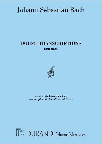 12 Transcriptions, Pour Piano, Recueillies Et